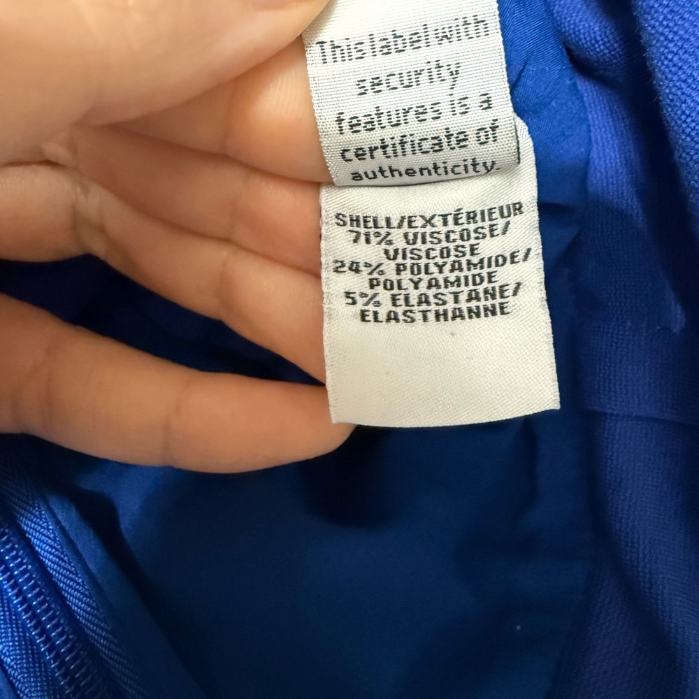 Diane Von Furstenberg Blue Sheath Cocktail Dress - Picture 6 of 6